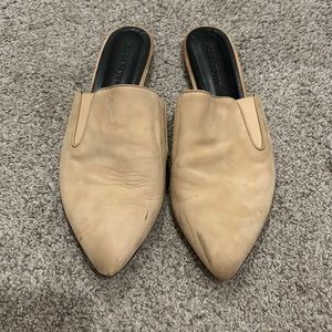 Jenni Kayne Tan Suede Mules Size 40 (10)